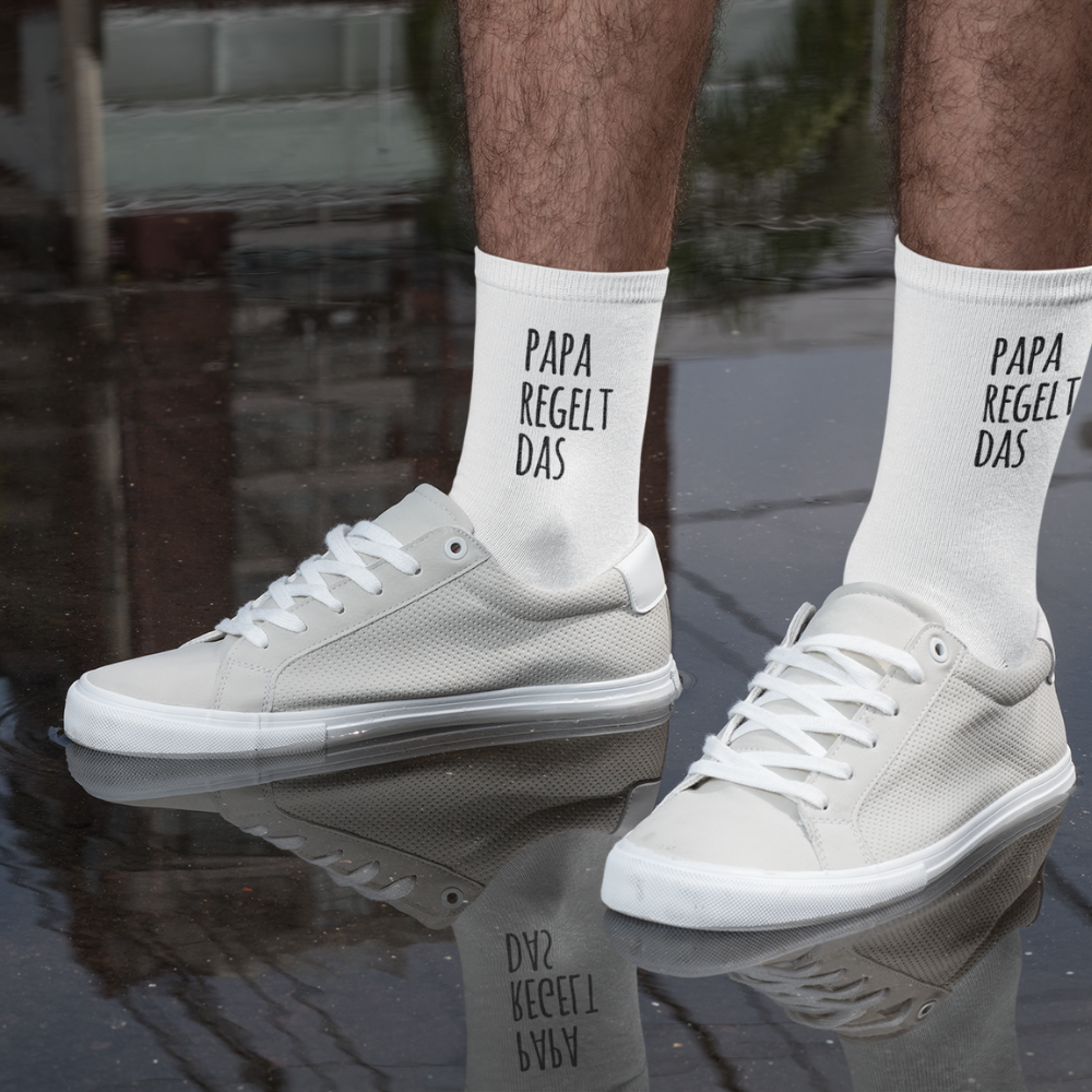 Socken für Papa, Opa und Family