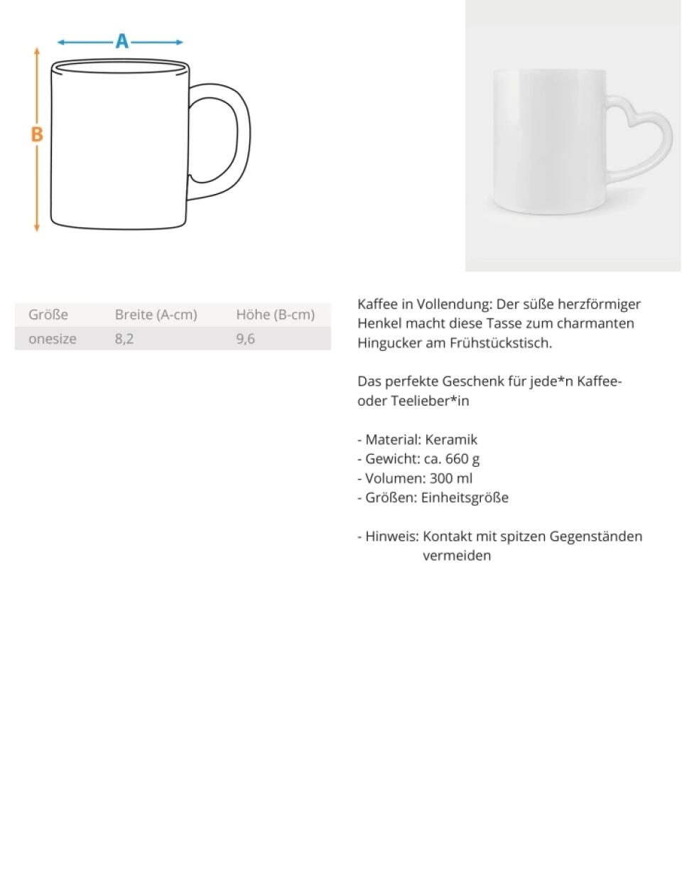 Heldin Tasse Personalisierbar