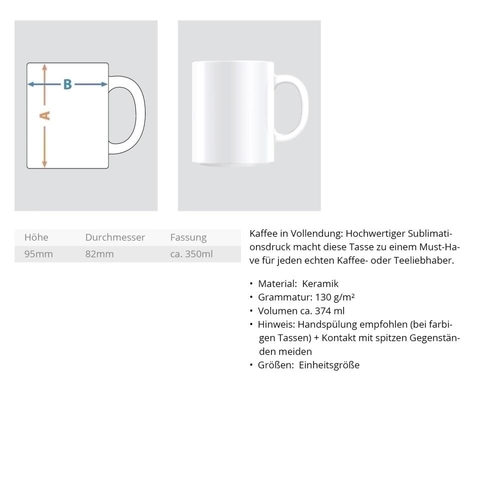 Dein Wunschmotiv oder Logo - personalisierte Tasse