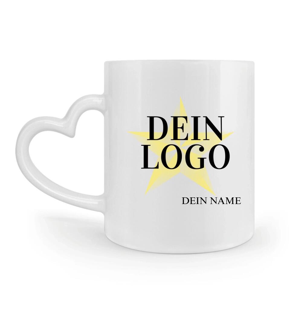 Dein Wunschmotiv oder Logo - personalisierte Tasse