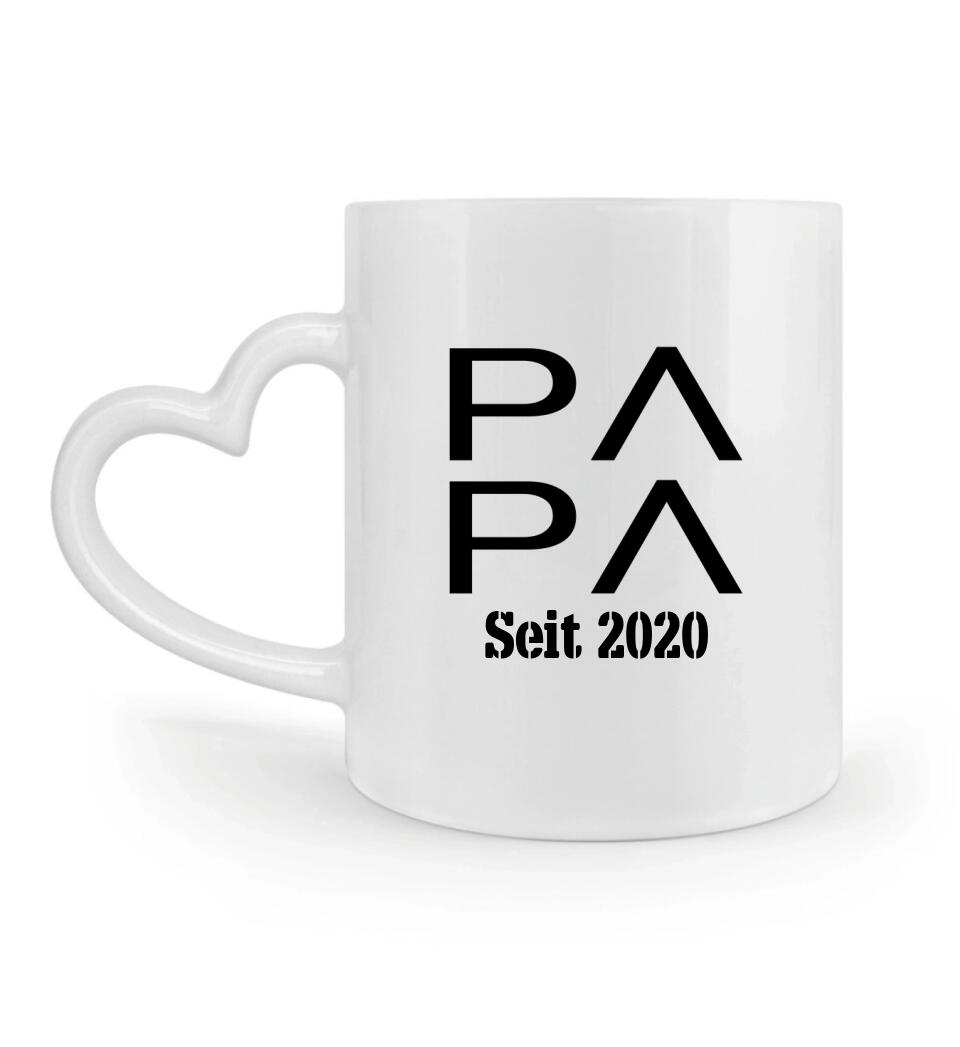 Papa seit Tasse personalisierbar