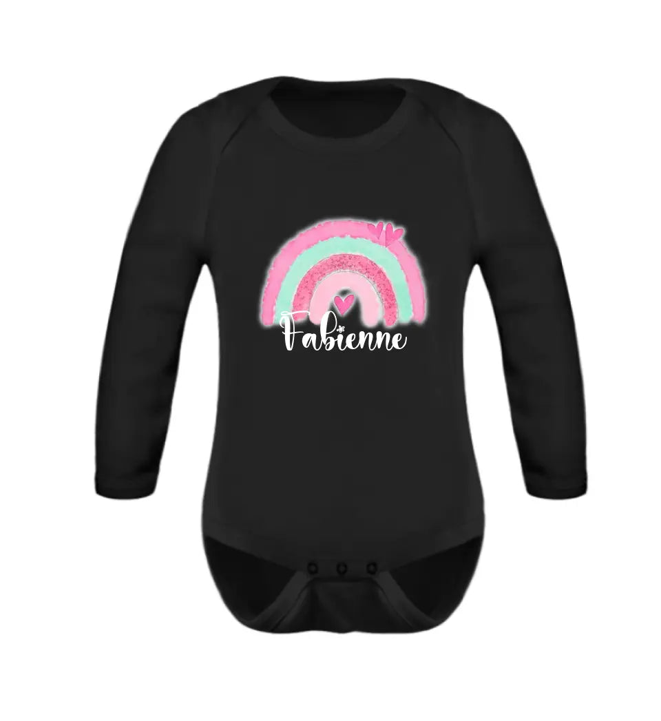 Regenbogen Mama Hoodie Personalisierbar