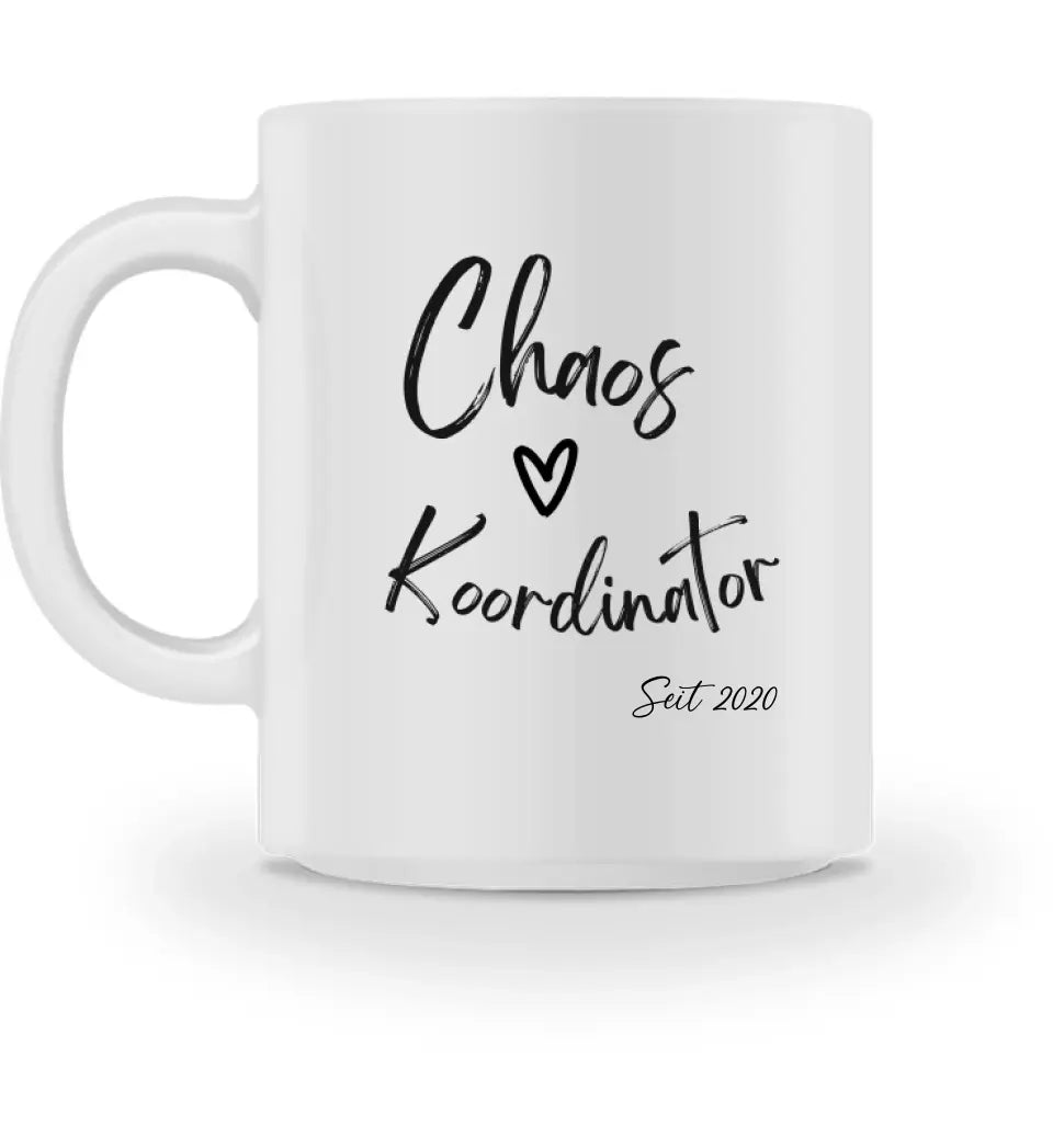 Chaos Koordinator Tasse Personalisierbar