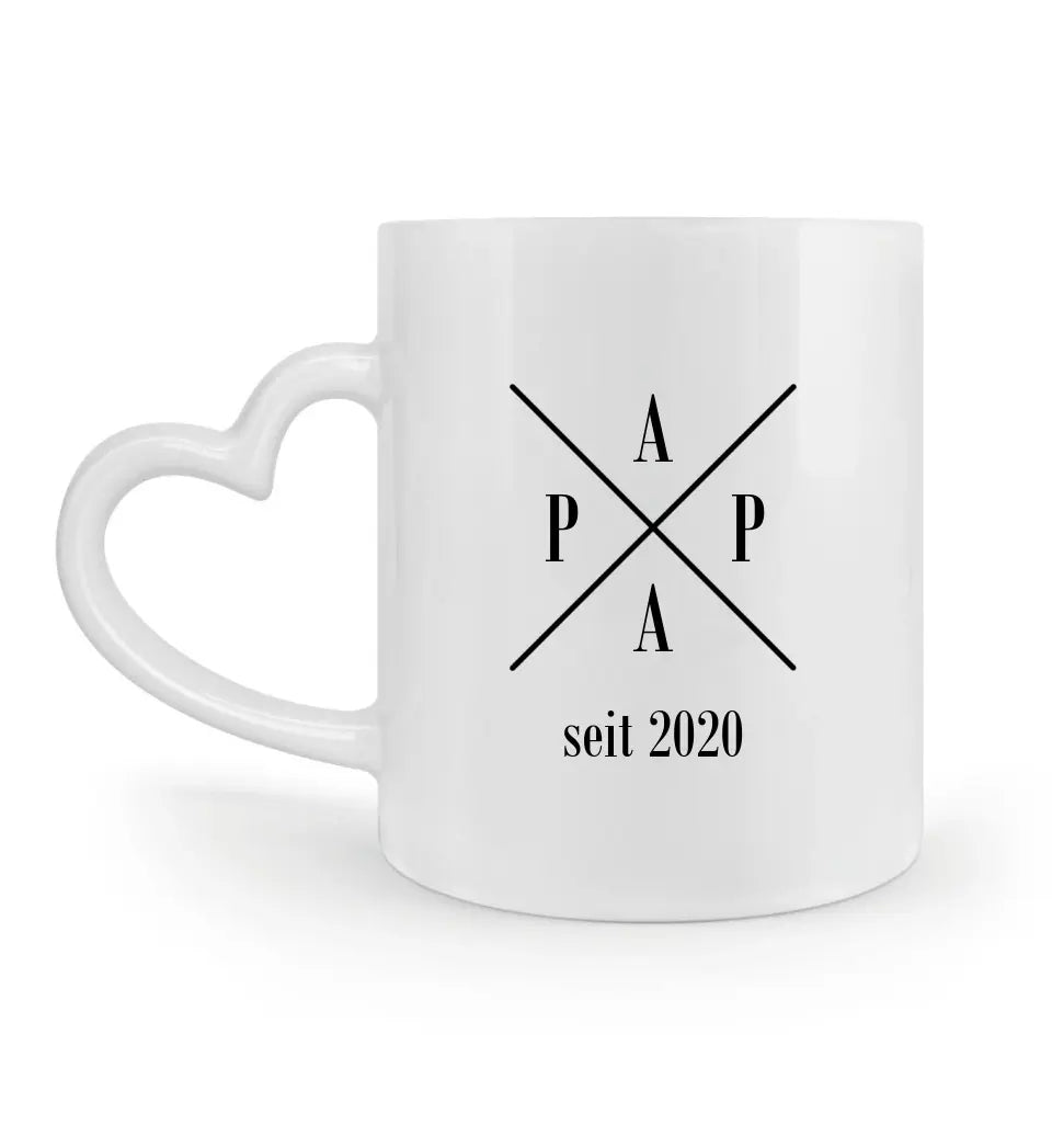 Papa Cross Tasse personalisierbar