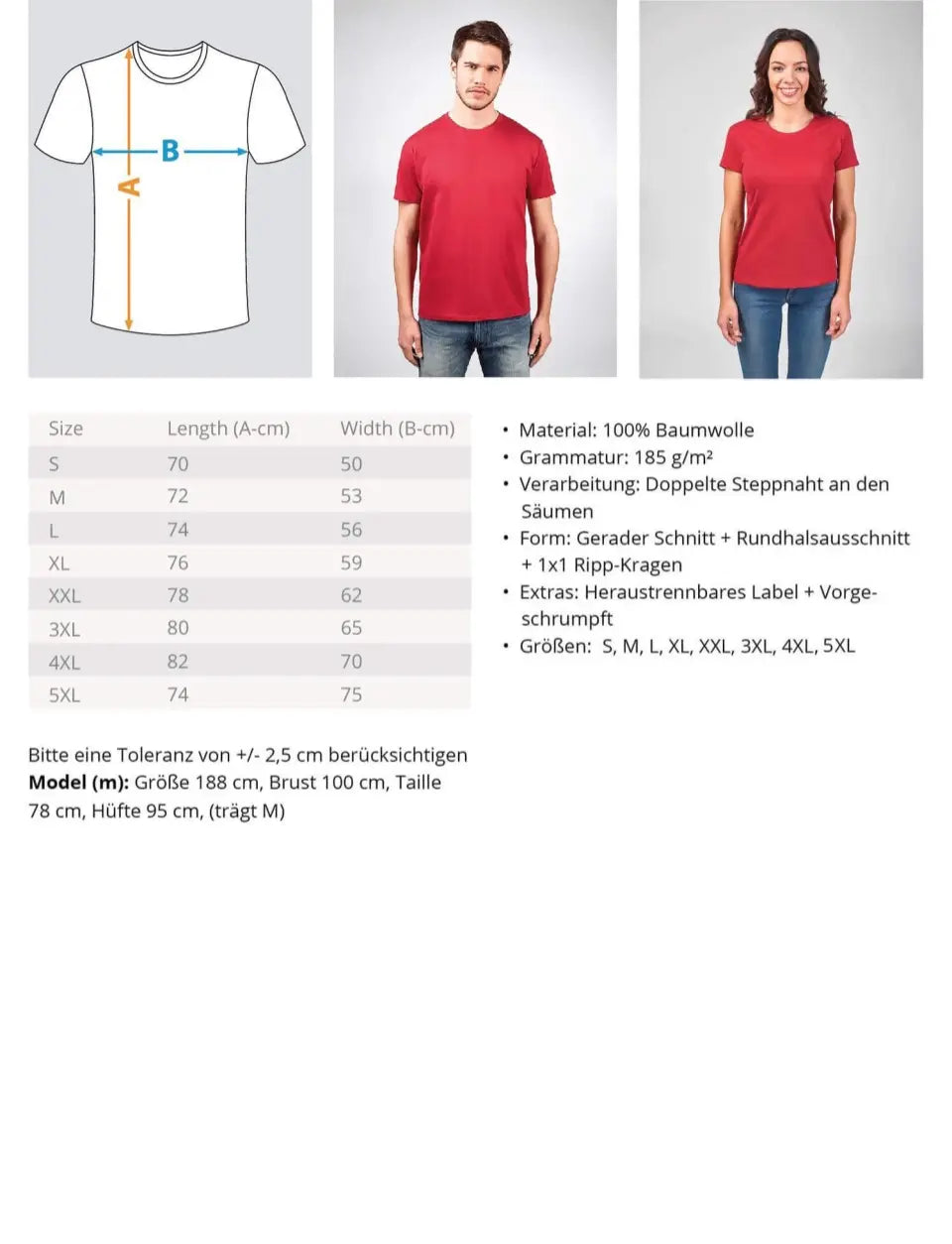 Oma & Opa personalisiertes Premium T-Shirt aus Biobaumwolle