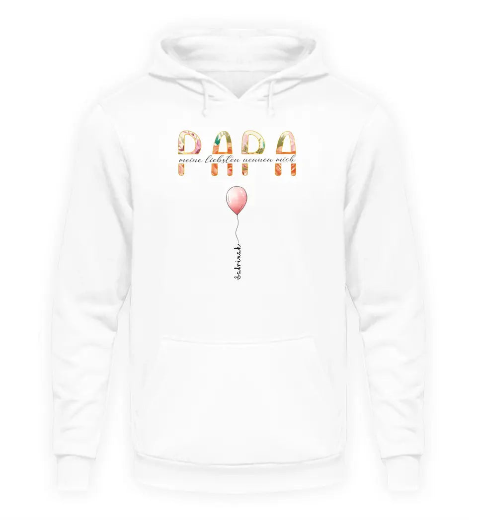 Meine Liebsten nennen mich Papa | Premium Hoodie mit Kindernamen personalisierbar