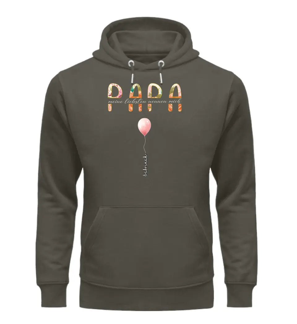 Meine Liebsten nennen mich Papa | Premium Hoodie mit Kindernamen personalisierbar