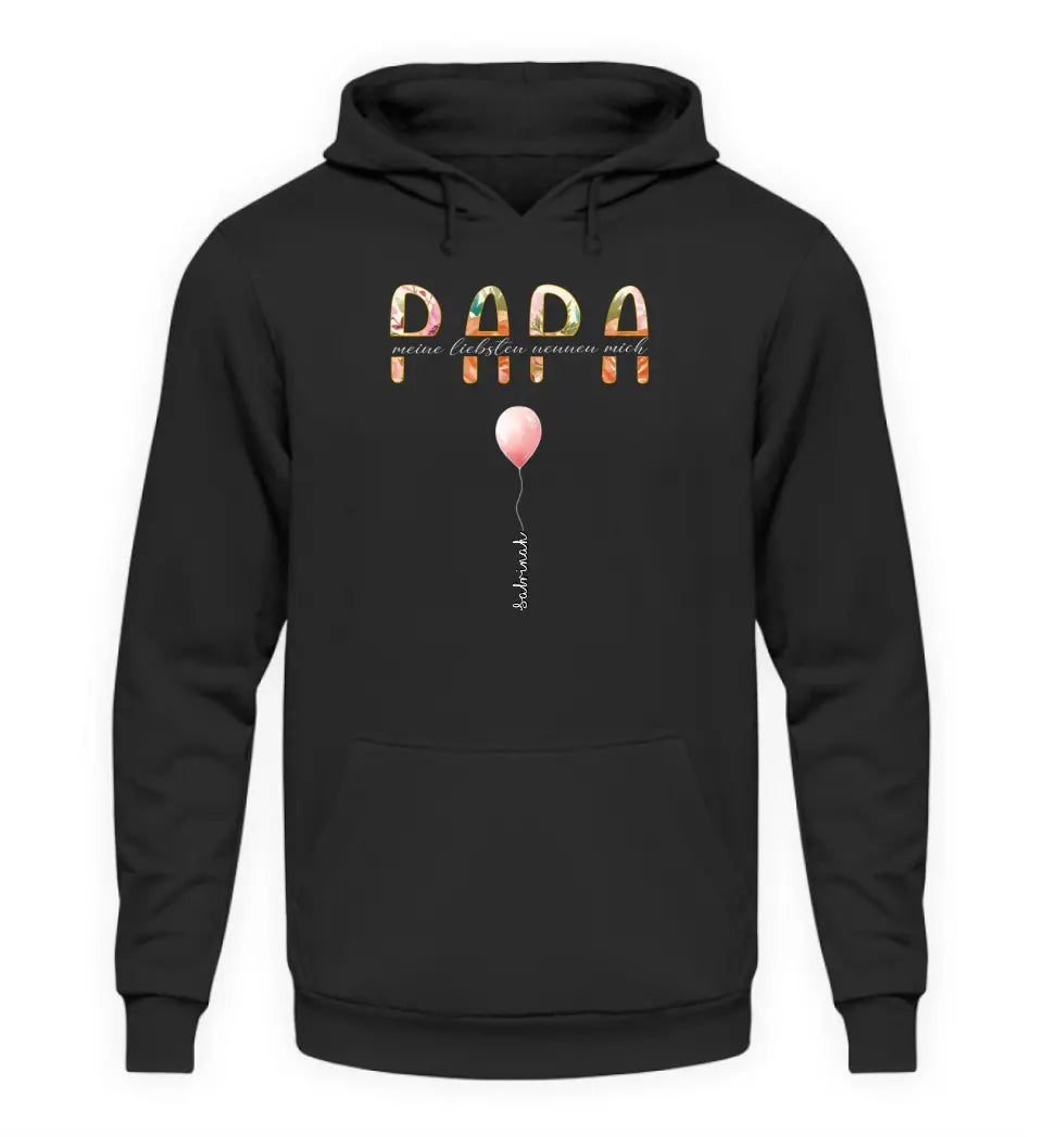 Meine Liebsten nennen mich Papa | Premium Hoodie mit Kindernamen personalisierbar