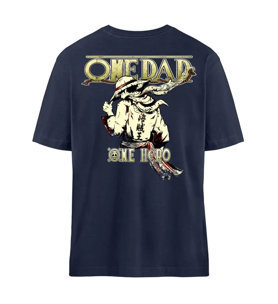 ONE DAD - ONE HERO - OVERSIZED T-SHIRT