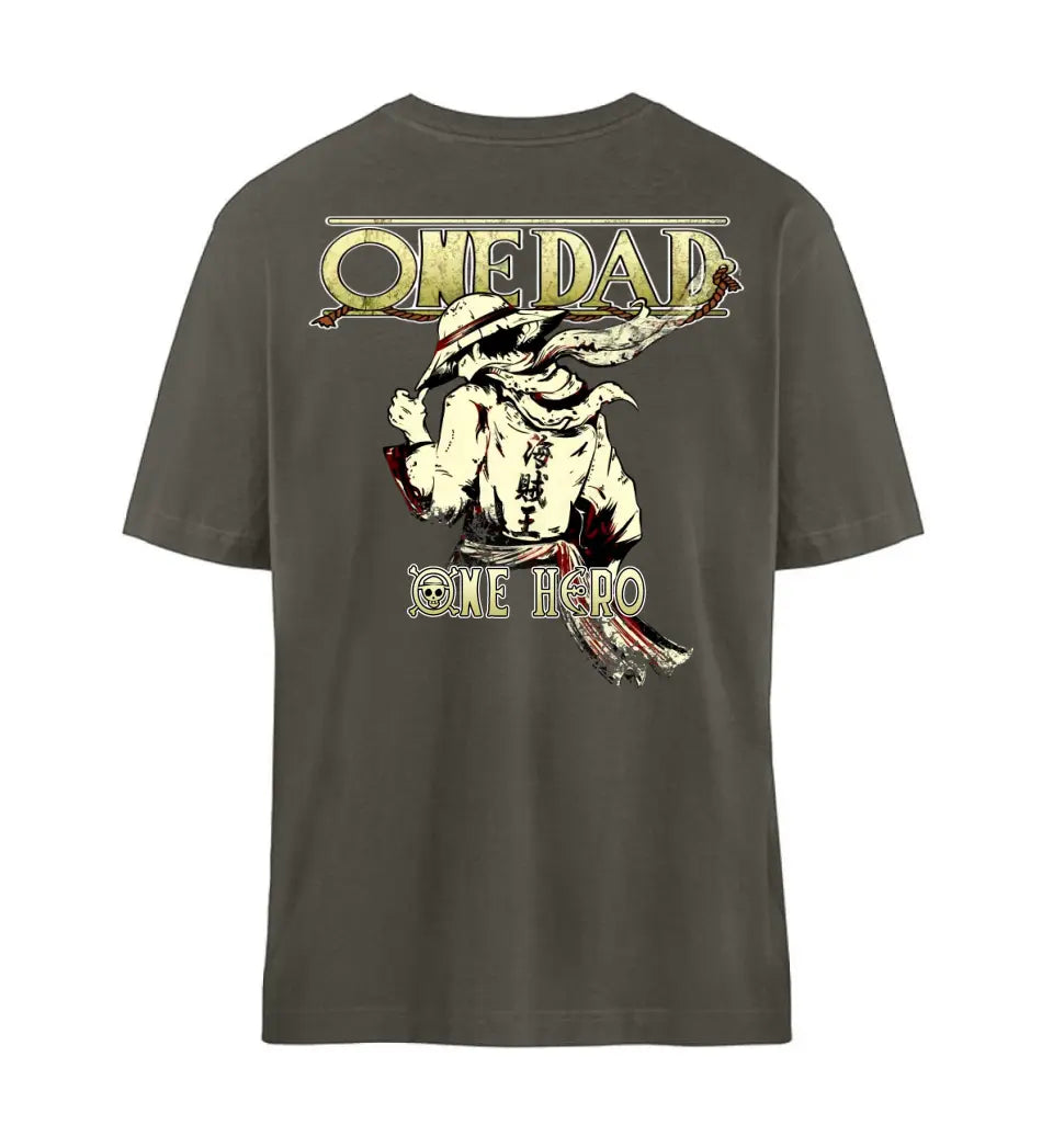 ONE DAD - ONE HERO - OVERSIZED T-SHIRT