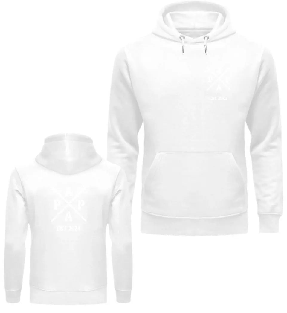 Papa Cross Premium Hoodie doppelseitig personalisierbar