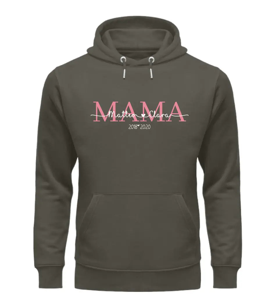 Mamas personalisierbarer Premium Cruiser Hoodie Springedition Premiere