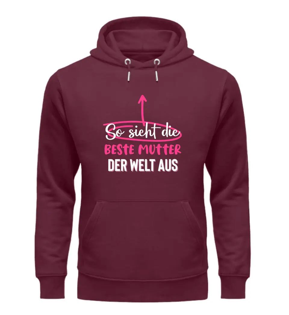 Beste Mutter - Premium Kapuzenpullover Hoodie