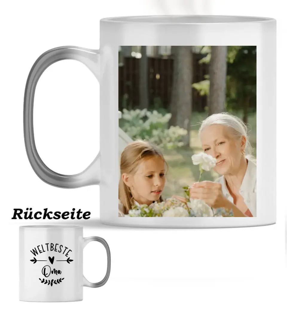 Foto Tasse für Oma Opa und die ganze Familie personalisierbar