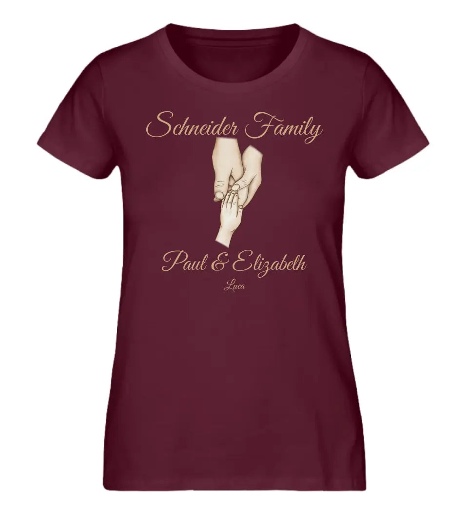 Familien Premium T-Shirt personalisierbar