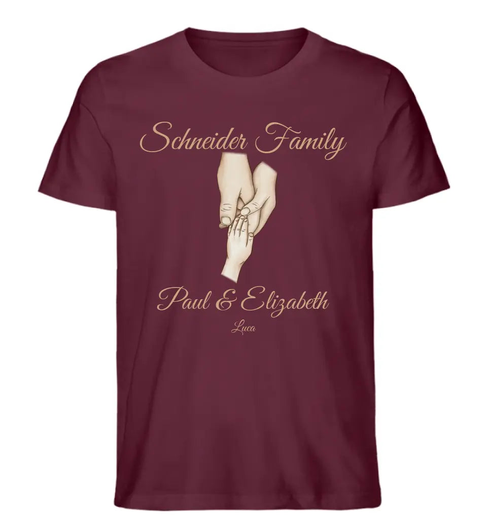 Familien Premium T-Shirt personalisierbar