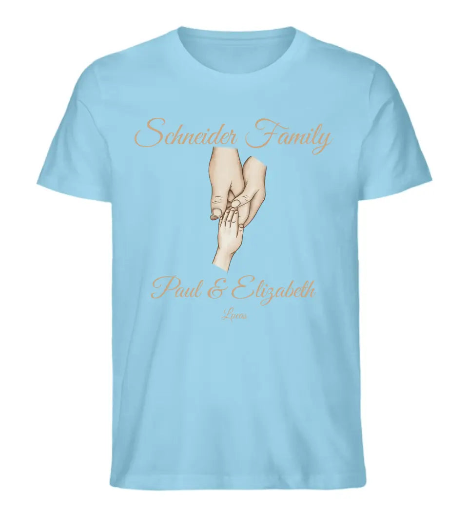 Familien Premium T-Shirt personalisierbar