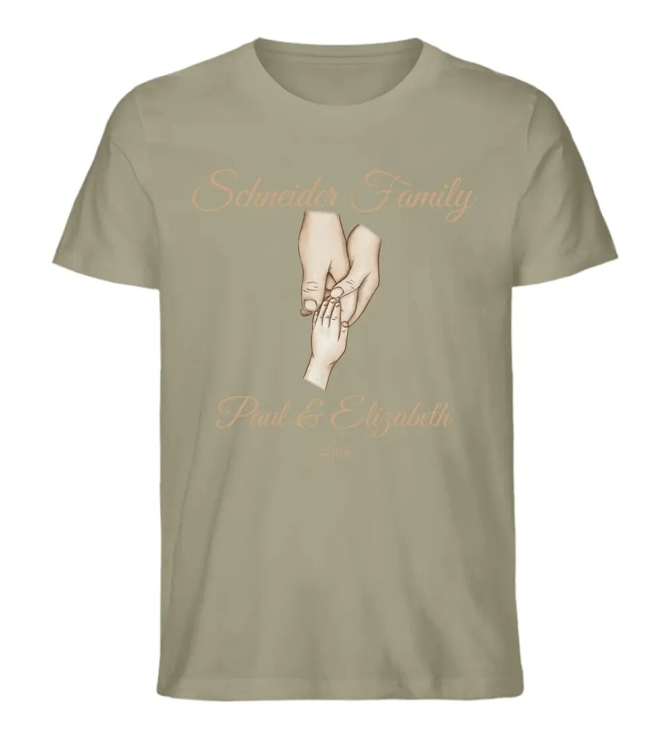 Familien Premium T-Shirt personalisierbar