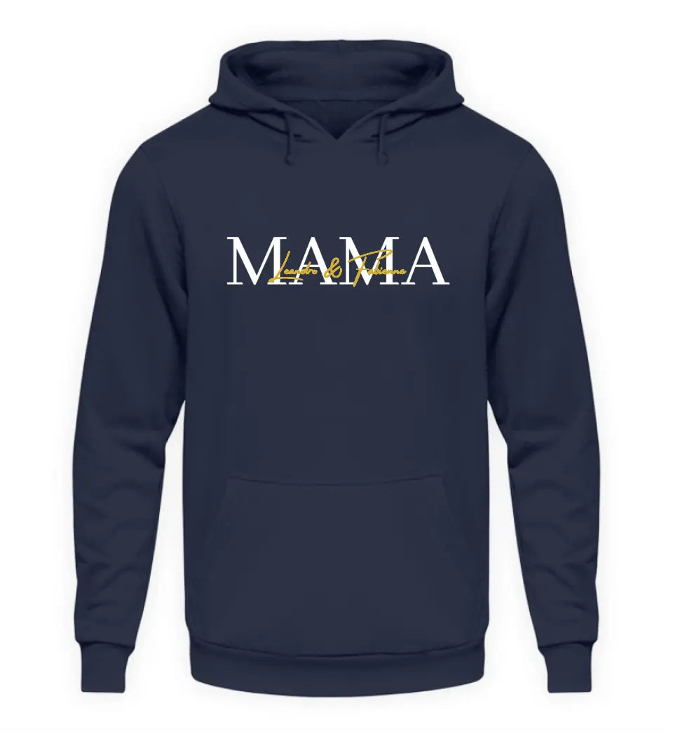 Mama Hoodie Schreibschrift personalisierbar