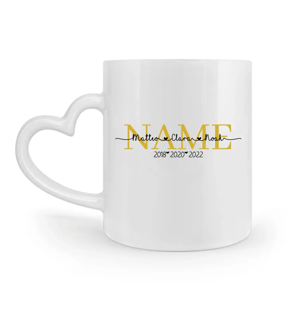 Wunschname Tasse Personalisierbar