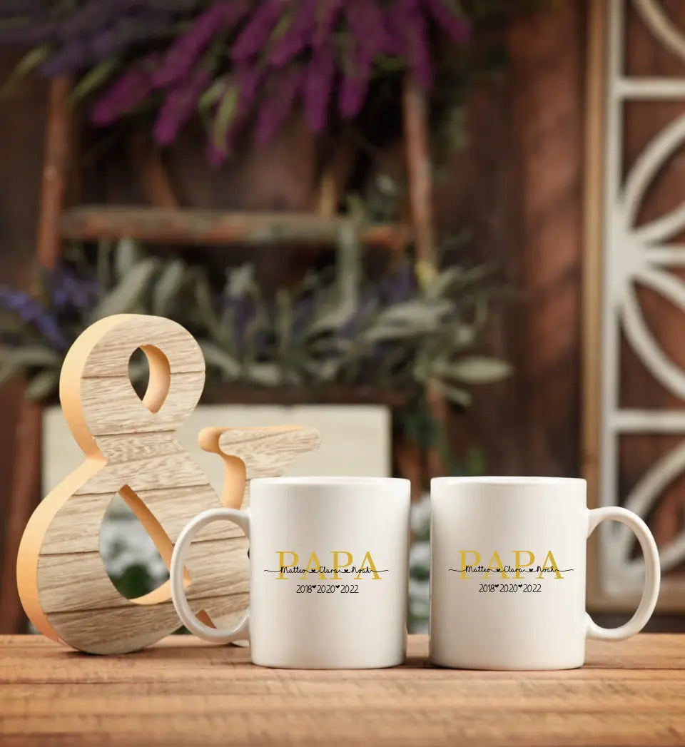 Papa Tasse Personalisierbar