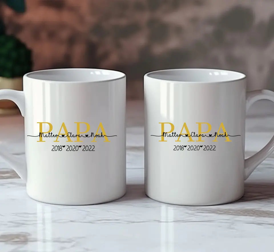 Papa Tasse Personalisierbar