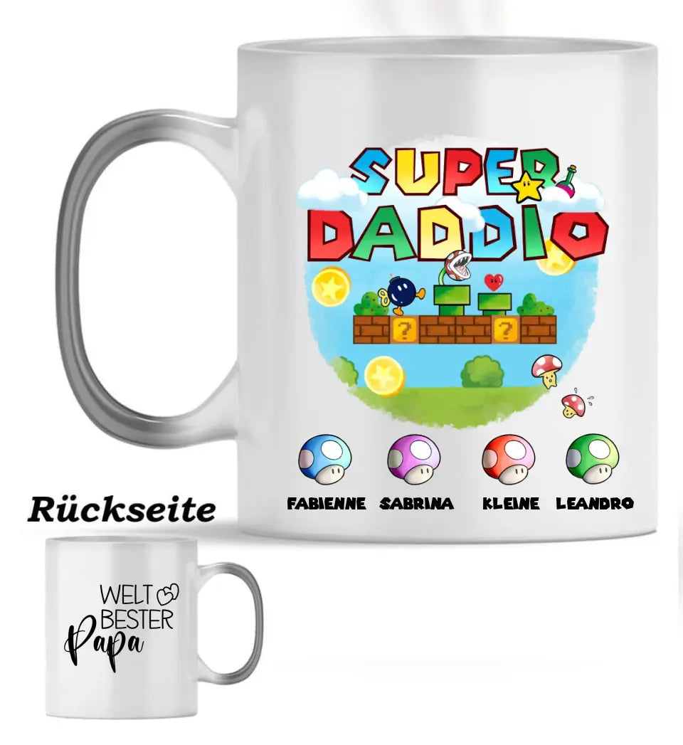 Super Daddio - Tasse Personalisierbar