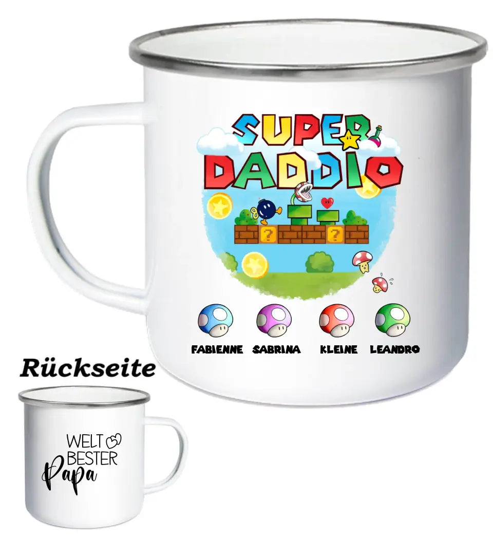 Super Daddio - Tasse Personalisierbar