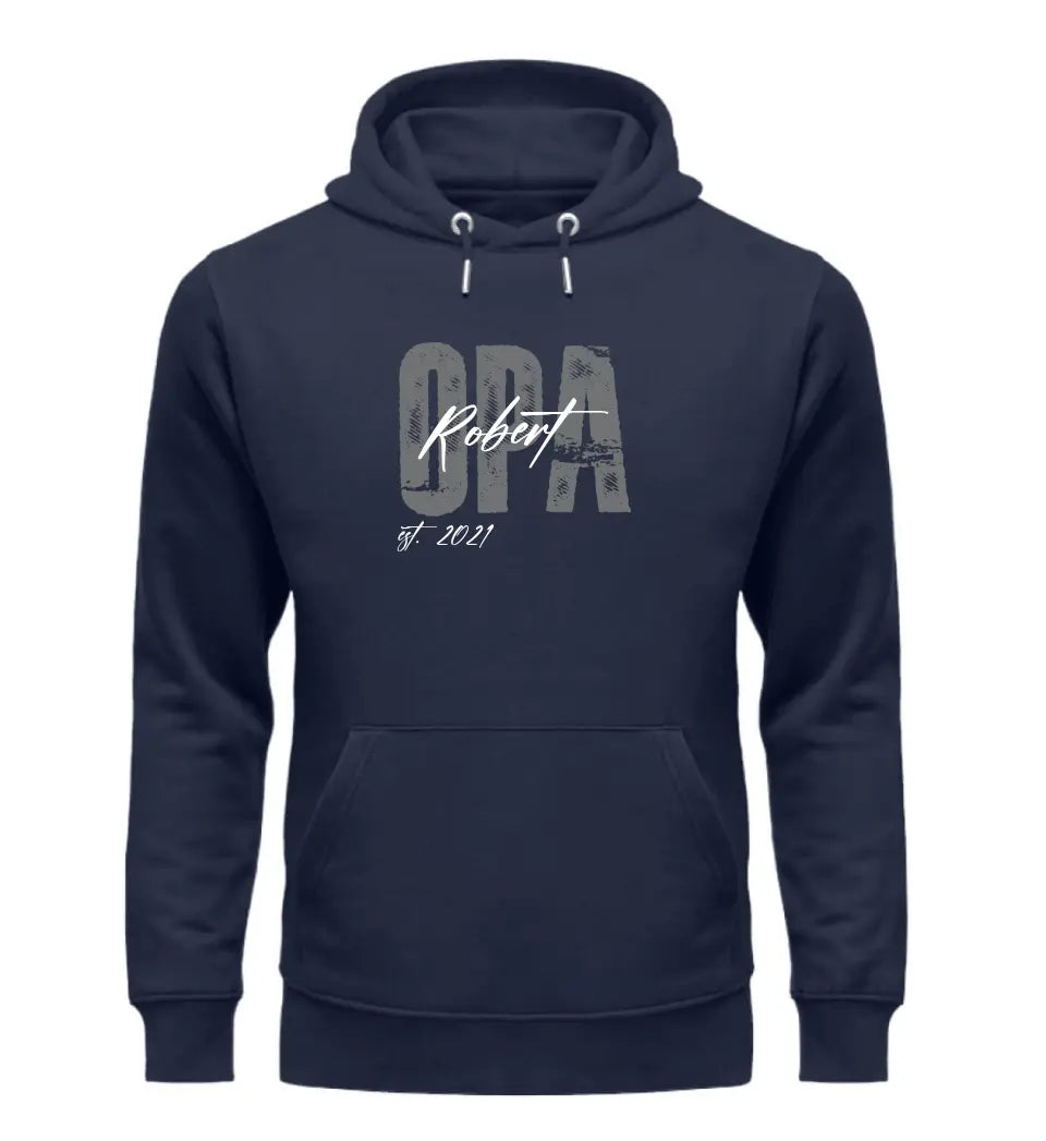 Opa Style-Statement Premium Hoodie - personalisiert mit Namen