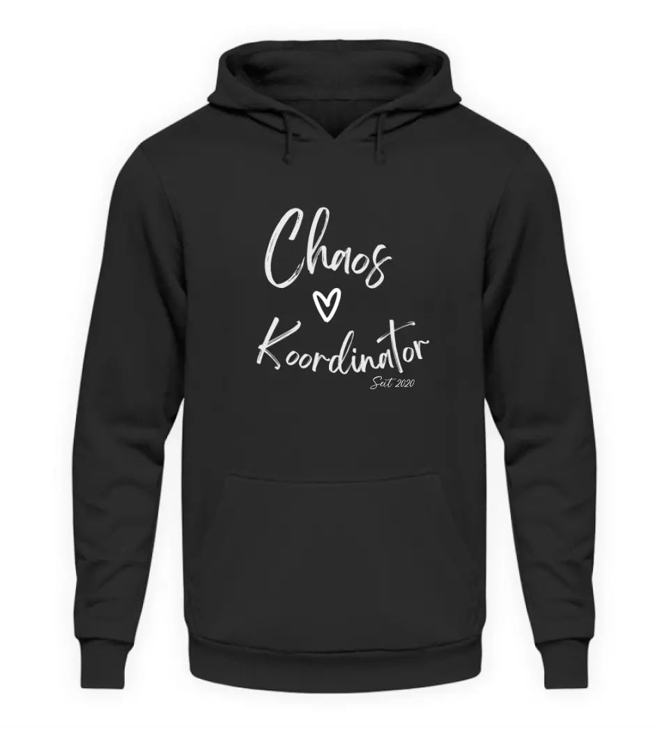 Chaos Koordinator Premium Hoodie Personalisierbar