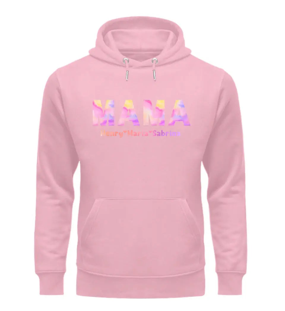 MAMA bunt Hoodie personalisierbar