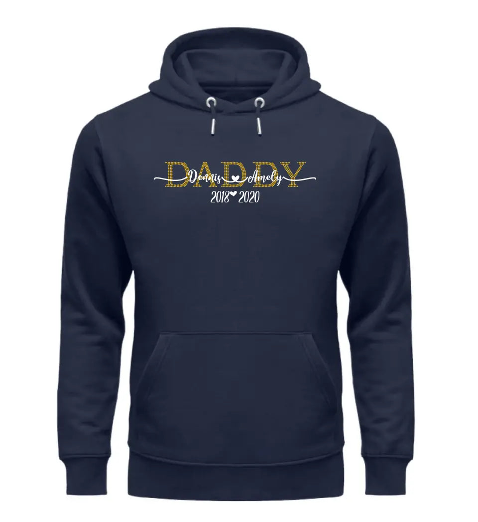 Mommy & Daddy Premium Hoodie personalisierbar