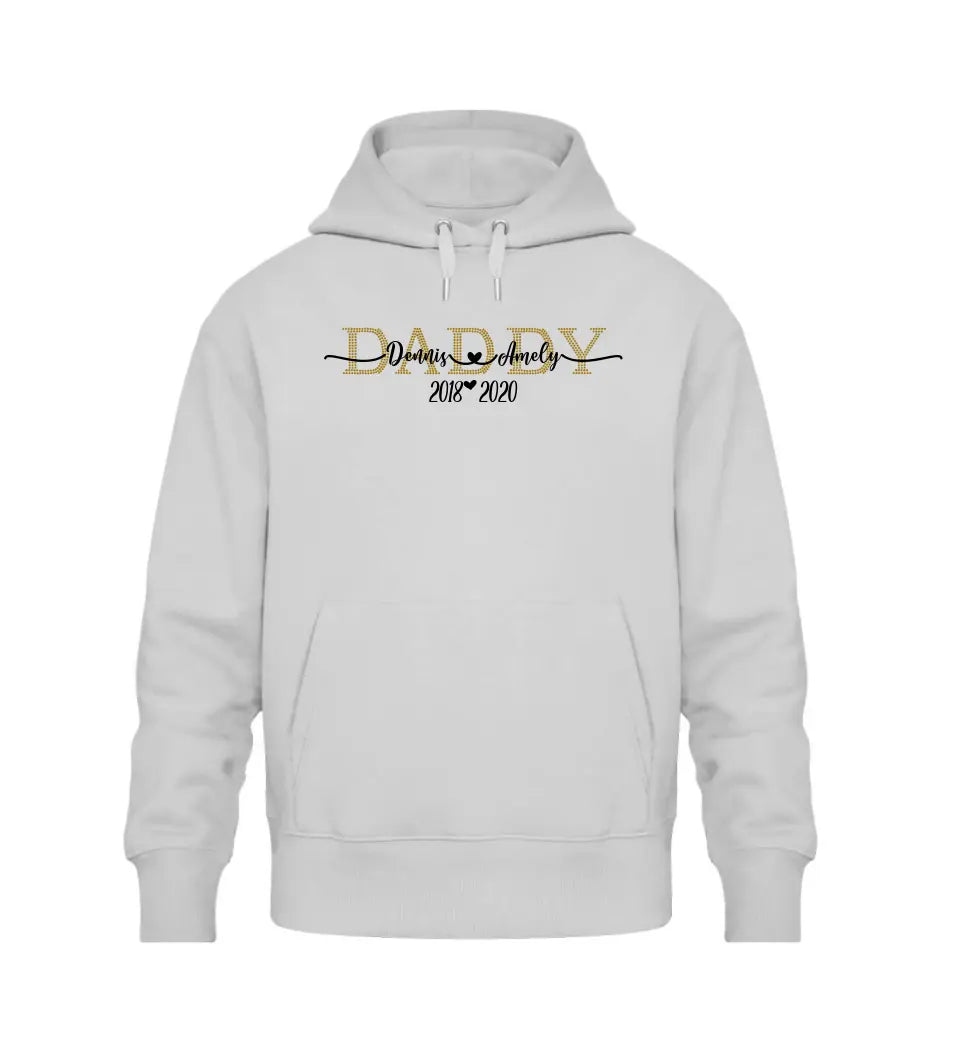 Mommy & Daddy Premium Hoodie personalisierbar