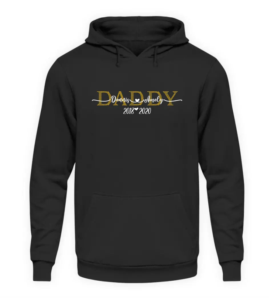 Mommy & Daddy Premium Hoodie personalisierbar