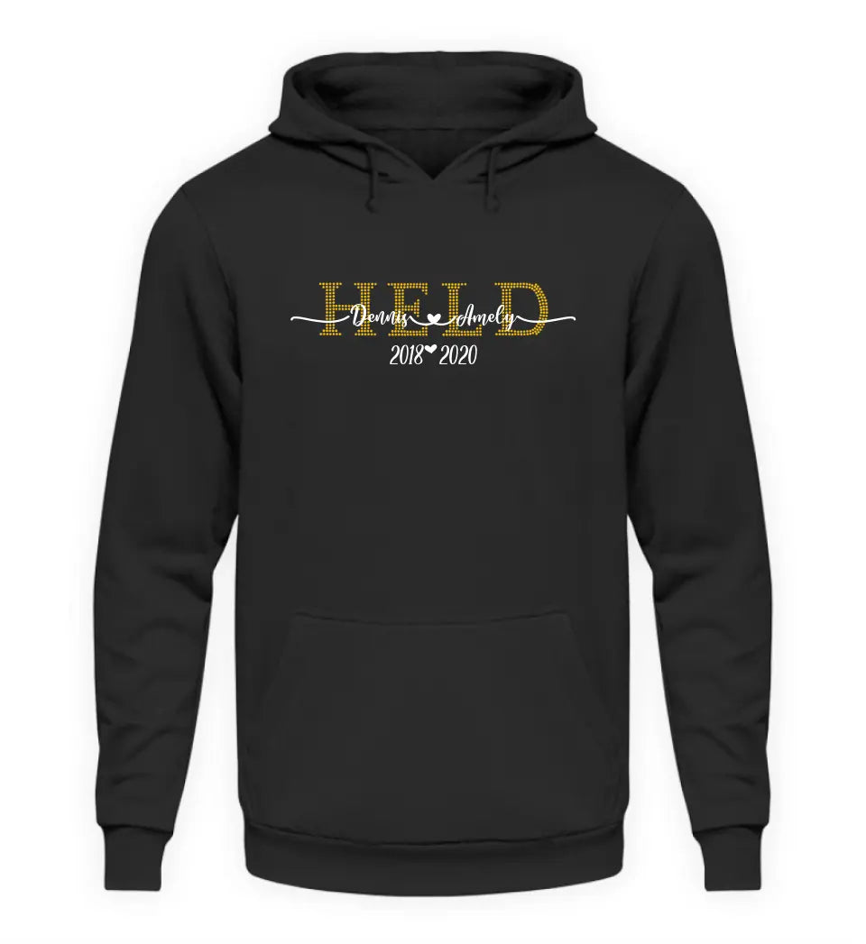 Heldin & Held Hoodie personalisierbar