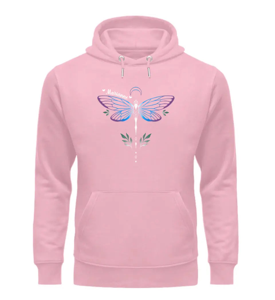 Libelle Premium Hoodie Namen personalisierbar