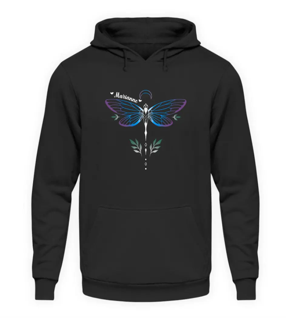 Libelle Premium Hoodie Namen personalisierbar