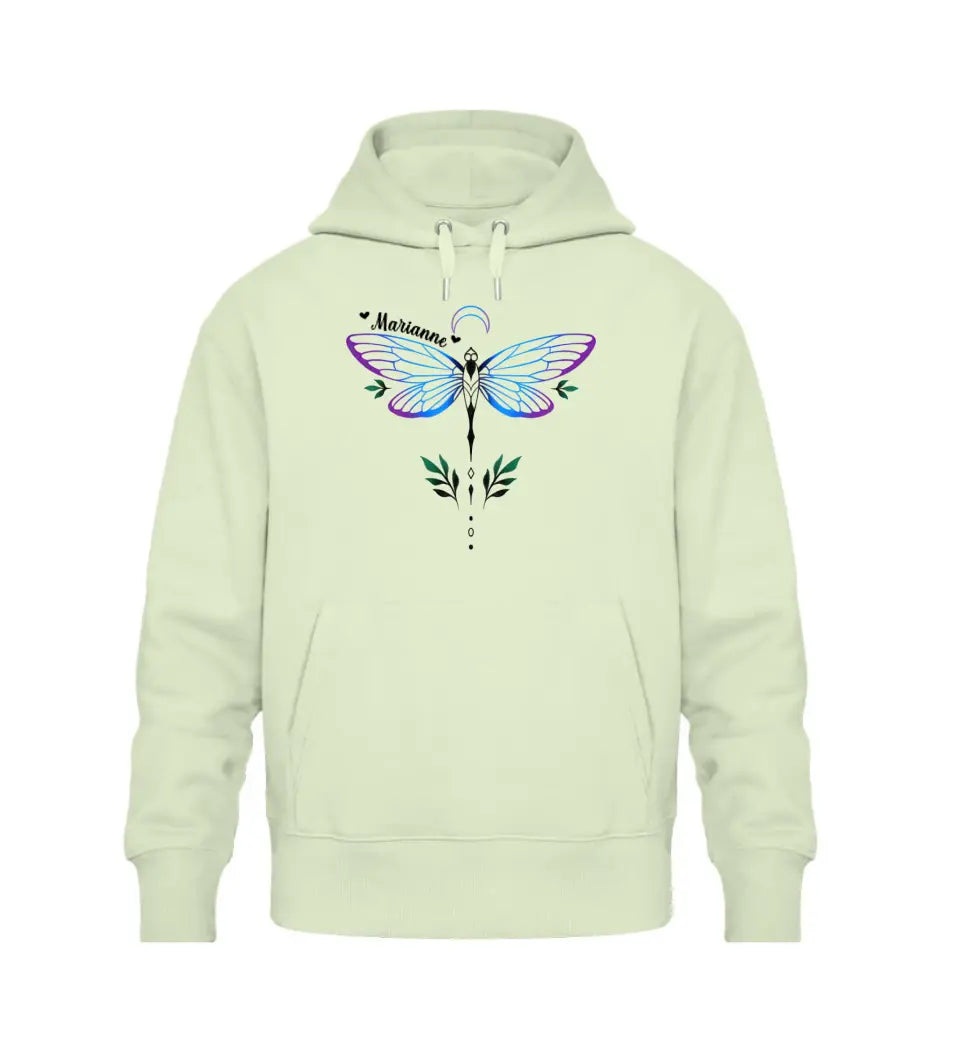 Libelle Premium Hoodie Namen personalisierbar