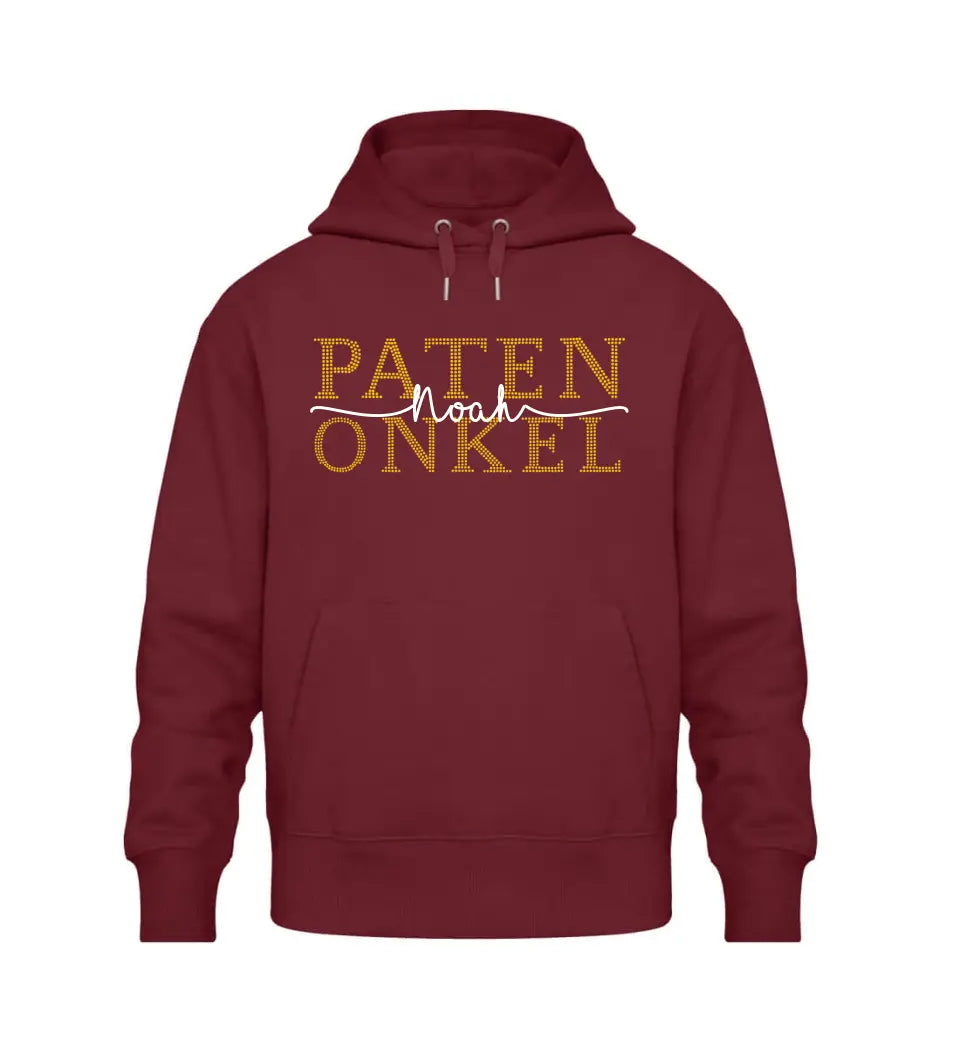 Patentante & Patenonkel Premium Hoodie personalisierbar