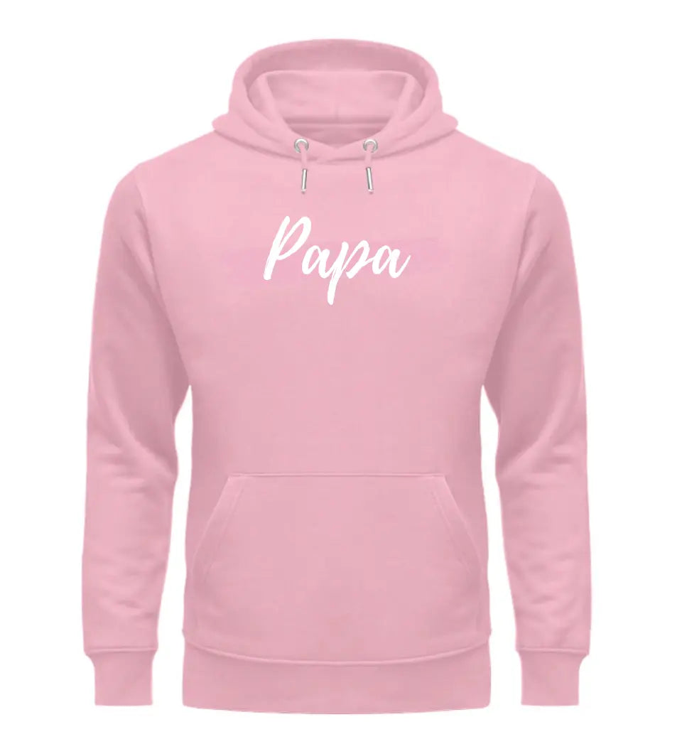 Mama Papa Oma Opa Premium Hoodie mit Farbstreifen - personalisierbar