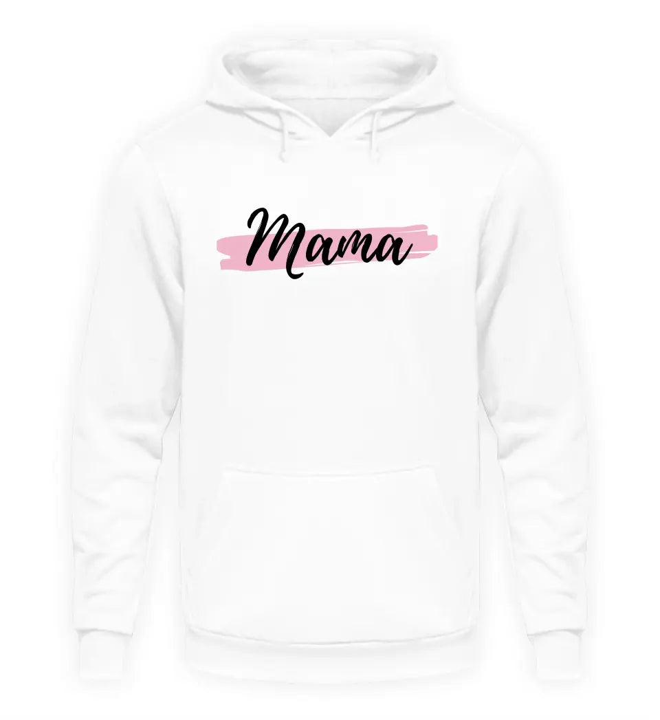 Mama Papa Oma Opa Premium Hoodie mit Farbstreifen - personalisierbar