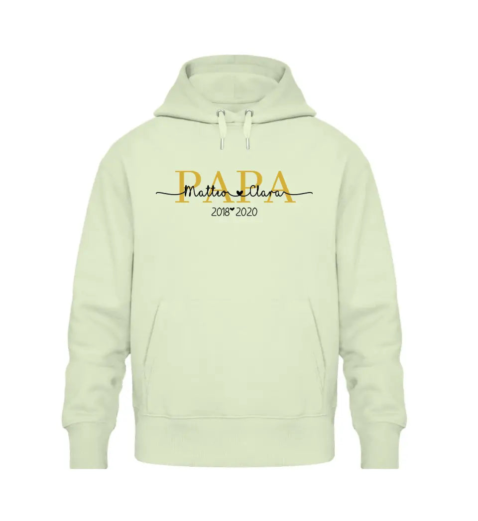 Papas personalisierbarer Premium Hoodie Springedition