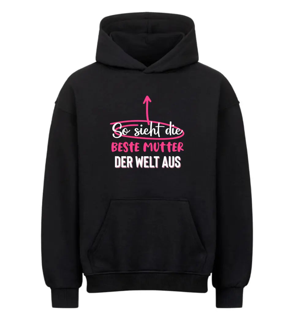 Beste Mutter - Premium Kapuzenpullover Hoodie