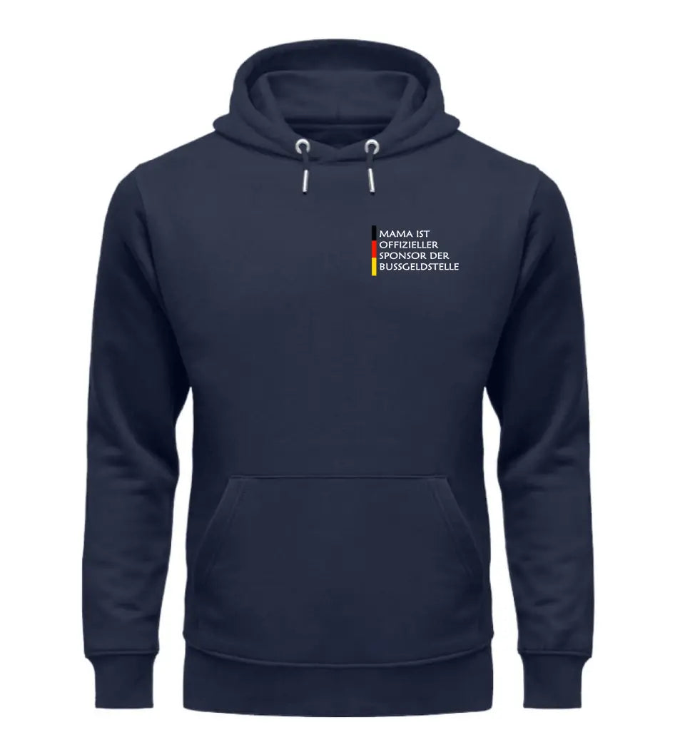 Premium Hoodie für Mama - Sponsor der Bussgeldstelle mit Name personalisierbar