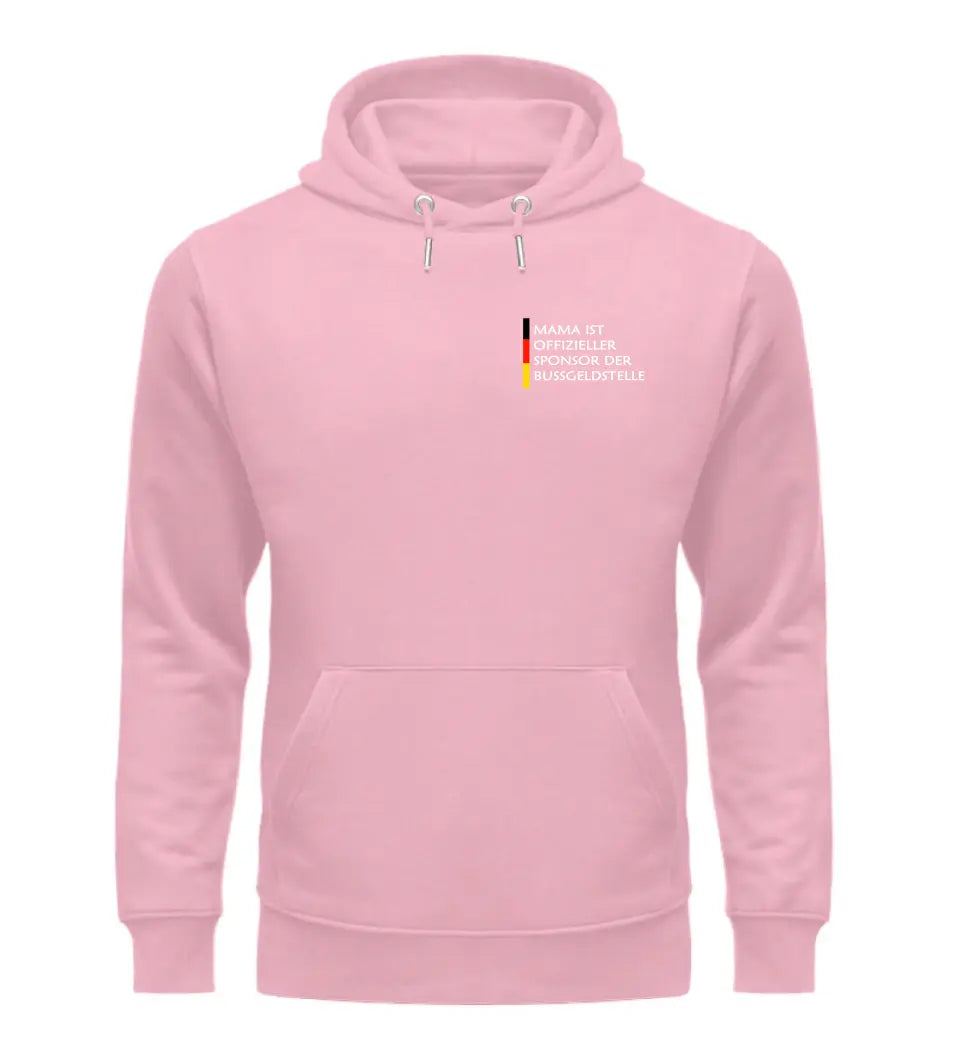 Premium Hoodie für Mama - Sponsor der Bussgeldstelle mit Name personalisierbar