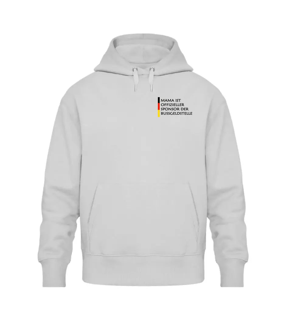 Premium Hoodie für Mama - Sponsor der Bussgeldstelle mit Name personalisierbar