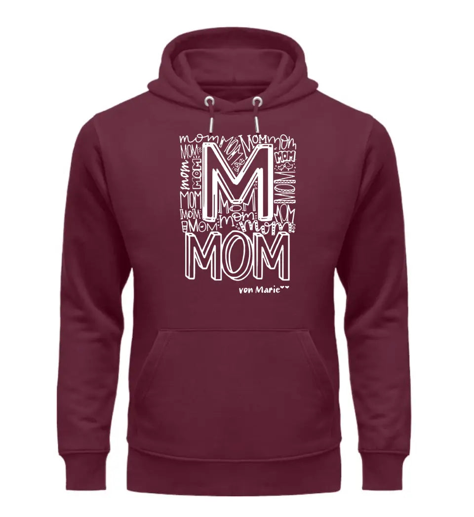 Premium Hoodie für Mama - Mom Graffiti mit Name und Text personalisierbar