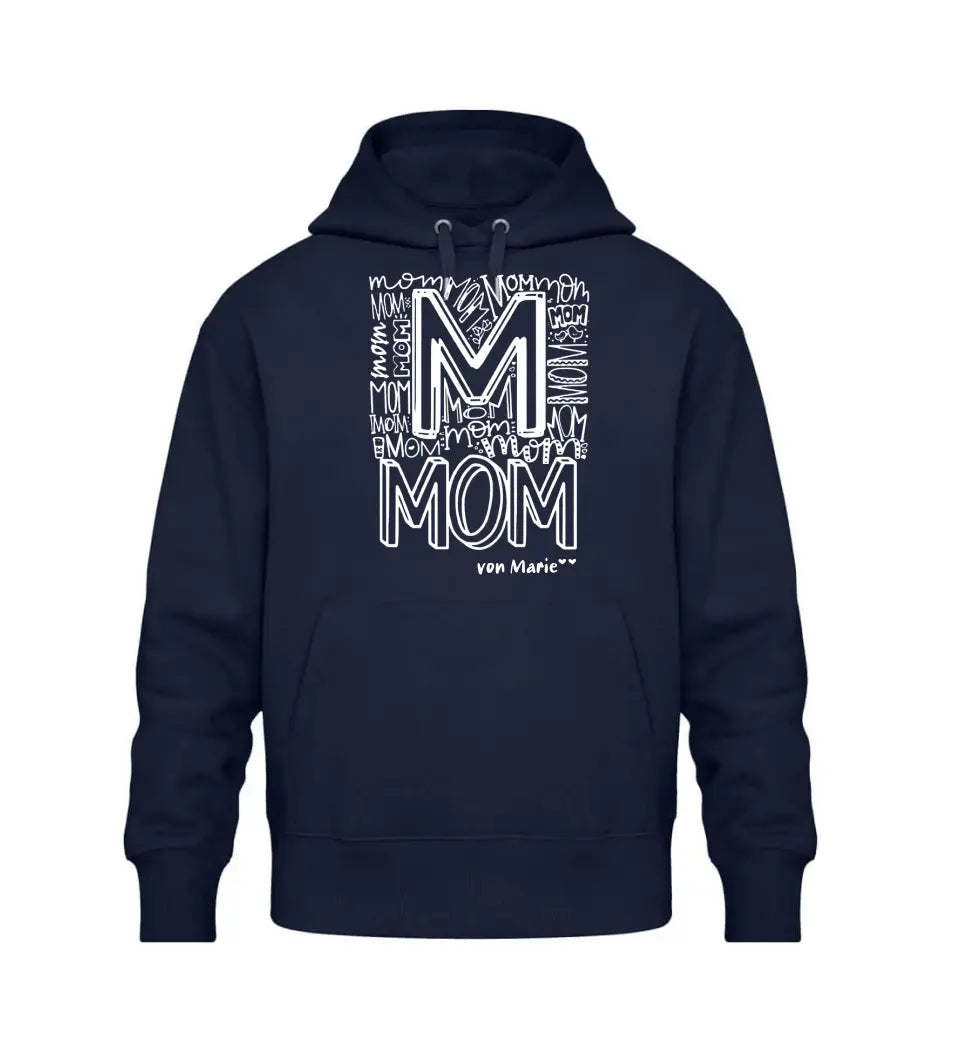 Premium Hoodie für Mama - Mom Graffiti mit Name und Text personalisierbar