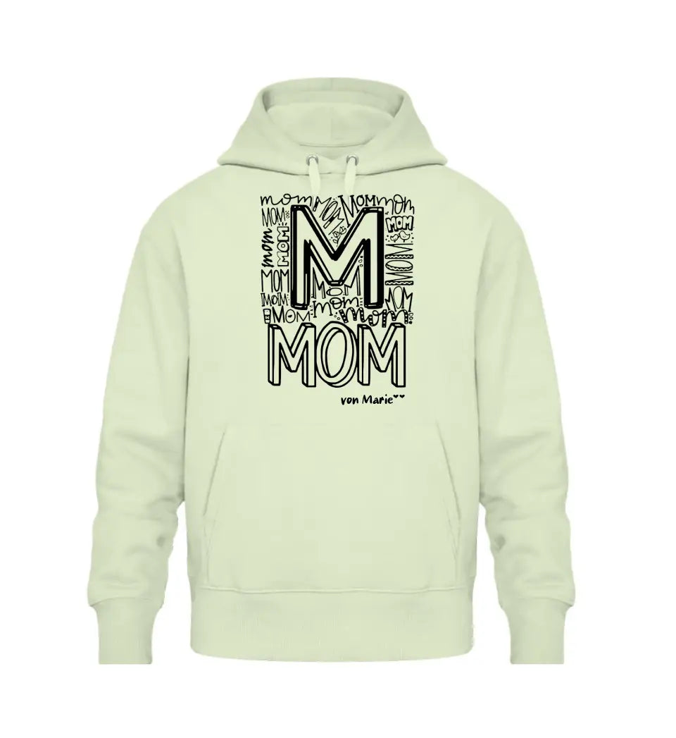 Premium Hoodie für Mama - Mom Graffiti mit Name und Text personalisierbar