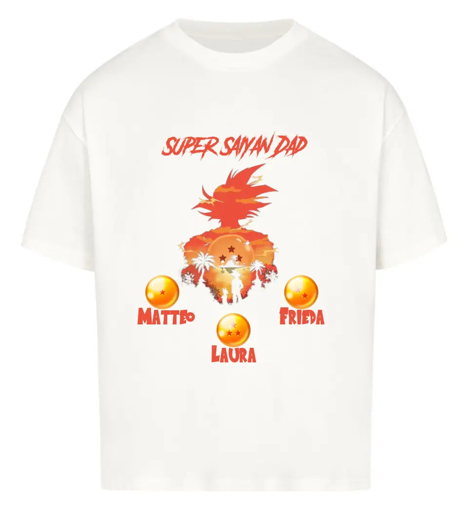 Super Saiyan Dad T-Shirt aus Biobaumwolle